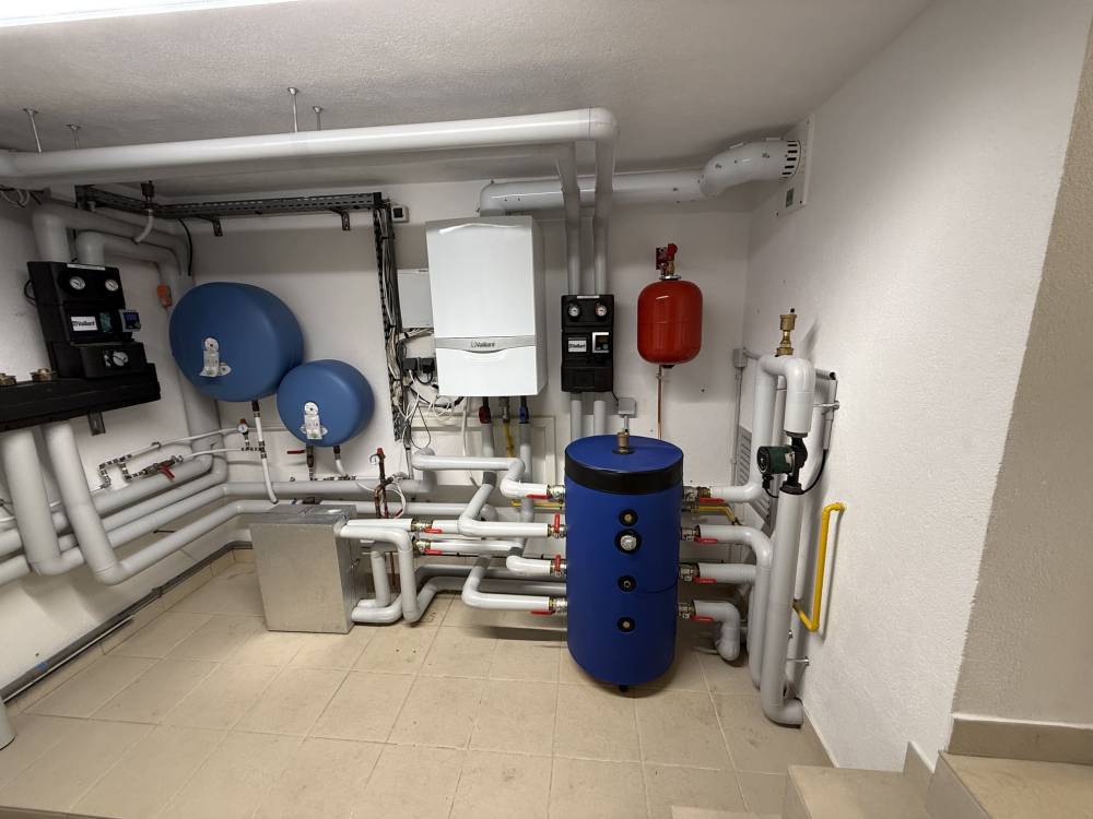 Installation d'une chaufferie dans le Golf de Saint Tropez